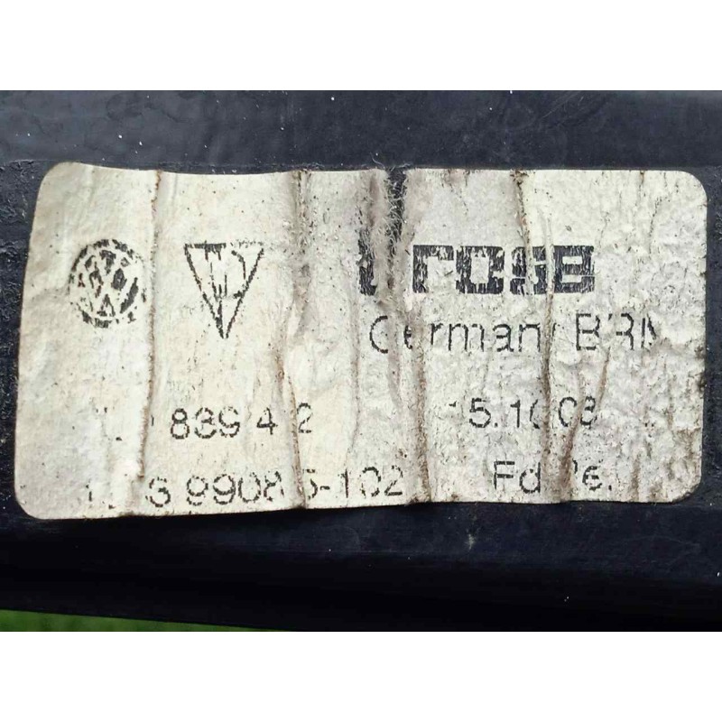 Recambio de elevalunas trasero derecho para volkswagen touareg (7la) 5.0 v10 tdi cat (ayh) referencia OEM IAM 7L0839462 ELECTRIC