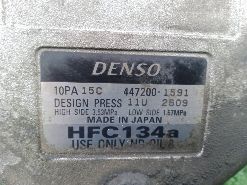 Recambio de compresor aire acondicionado para toyota avensis (_t22_) 1.6 (at220_) referencia OEM IAM 4472001591 - 11U2809  10PA1