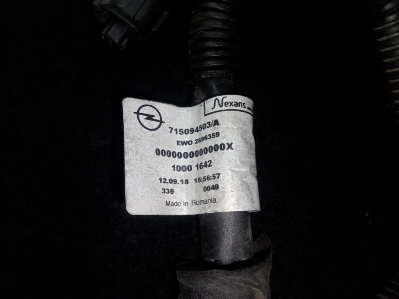 Recambio de instalacion electrica para opel corsa e gsi referencia OEM IAM 552667966 - 715094503A  