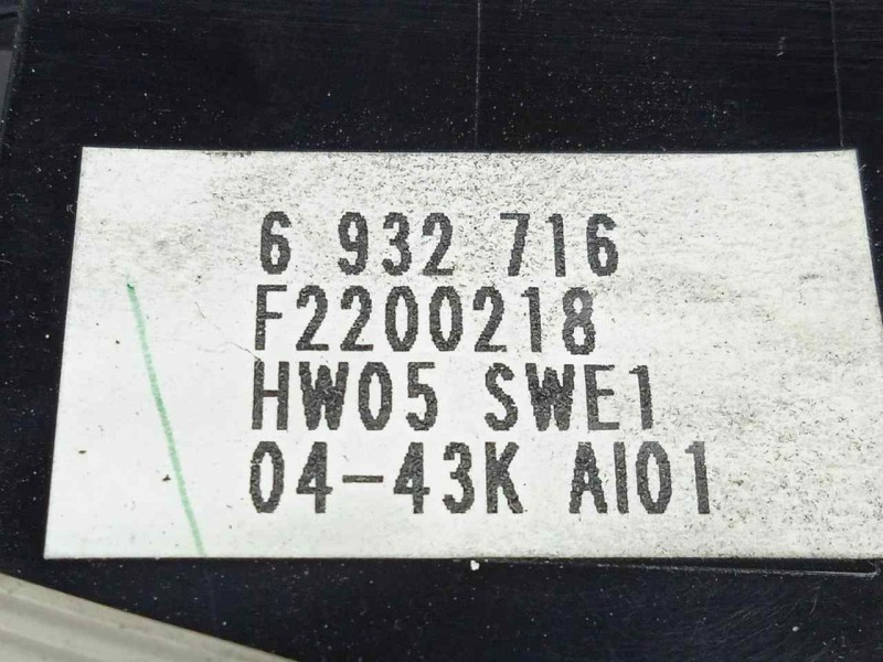 Recambio de mando multifuncion para bmw serie 7 (e65/e66) 3.0 turbodiesel cat referencia OEM IAM 6932716 - F2200218  