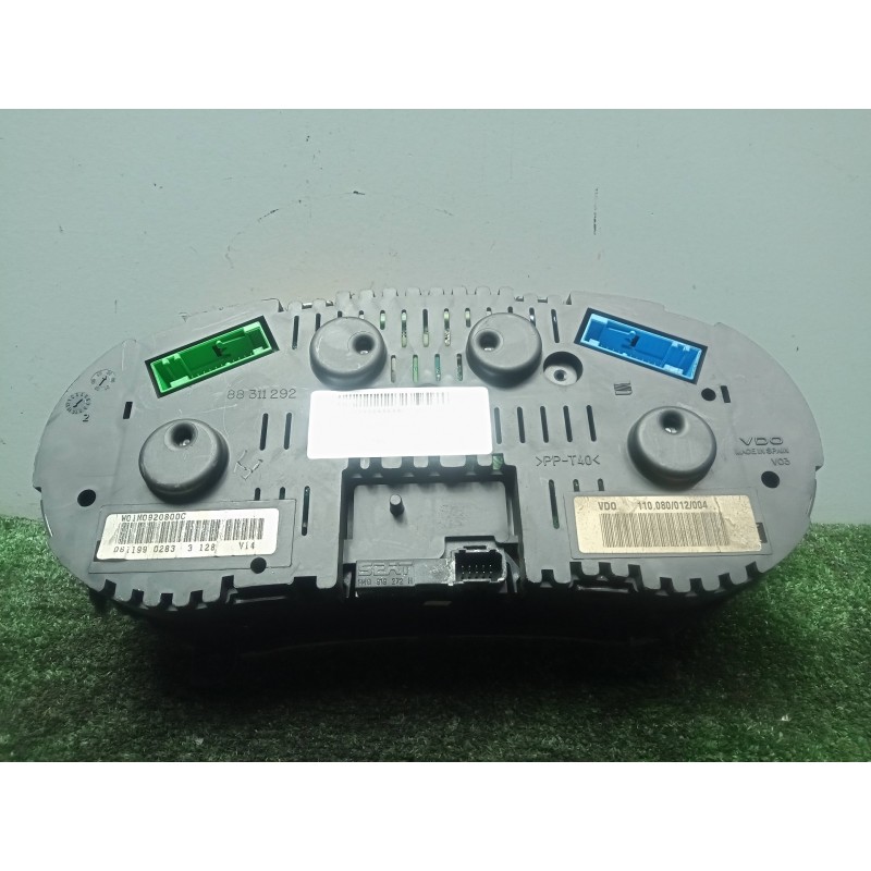 Recambio de cuadro instrumentos para seat toledo (1m2) 1.9 tdi referencia OEM IAM 1M0920800C-110080012004  