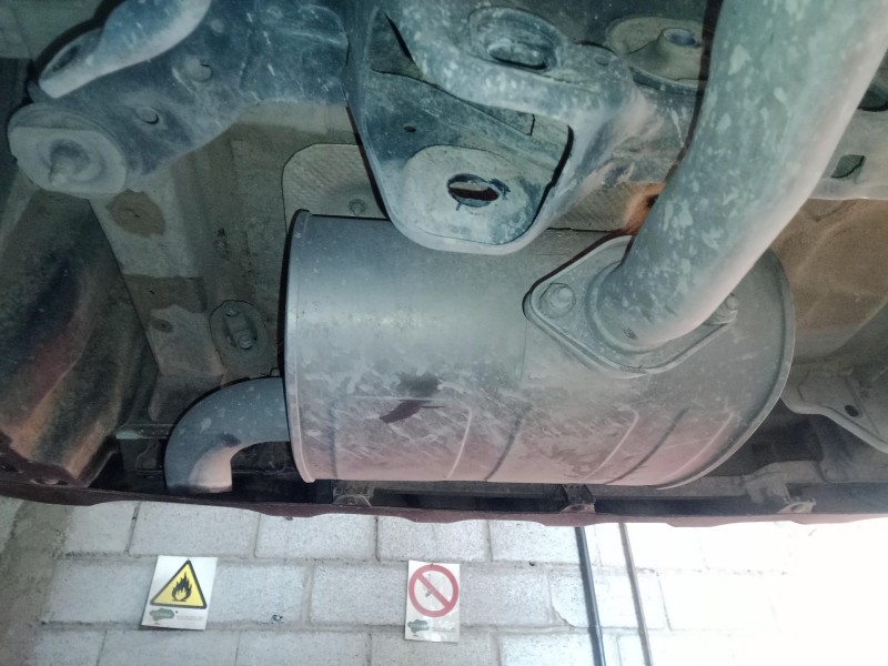 Recambio de tubo escape trasero para kia sportage 1.6 crdi cat referencia OEM IAM   