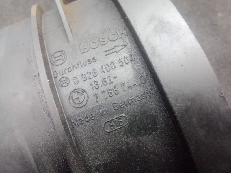 Recambio de caudalimetro para bmw 1 (e87) 120 d referencia OEM IAM 0928400504 - 136277887440  BOSCH