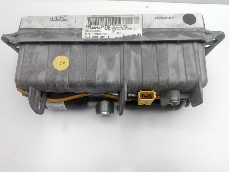 Recambio de airbag delantero derecho para volkswagen passat berlina (3c2) 2.0 tdi referencia OEM IAM 3C0880204B - 30360294C  