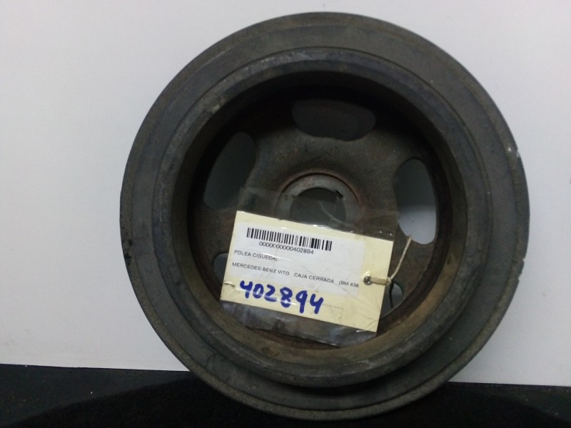 Recambio de polea cigueñal para mercedes-benz vito (w638) caja cerrada 2.2 16v cdi turbodiesel cat referencia OEM IAM NOTIENEREF