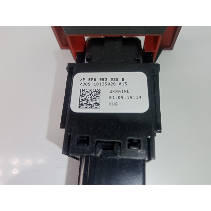 Recambio de warning para seat leon (5f1) 2.0 16v tsi referencia OEM IAM 5F0953235B 6.PINES 