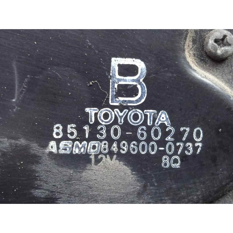Recambio de motor limpia trasero para toyota land cruiser (j15) 3.0 turbodiesel cat referencia OEM IAM 8513060270 5.PINES 