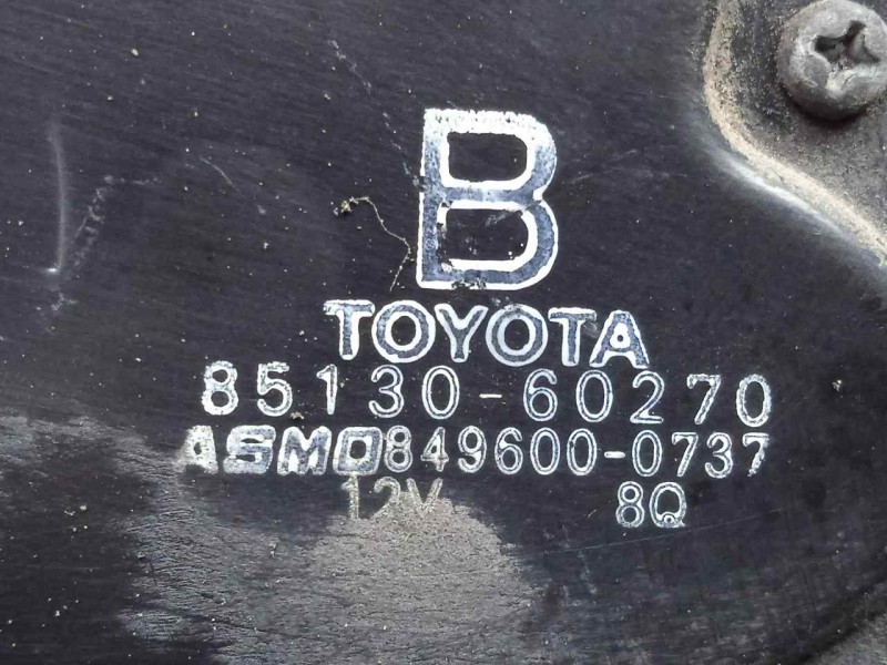 Recambio de motor limpia trasero para toyota land cruiser (j15) 3.0 turbodiesel cat referencia OEM IAM 8513060270 5.PINES 