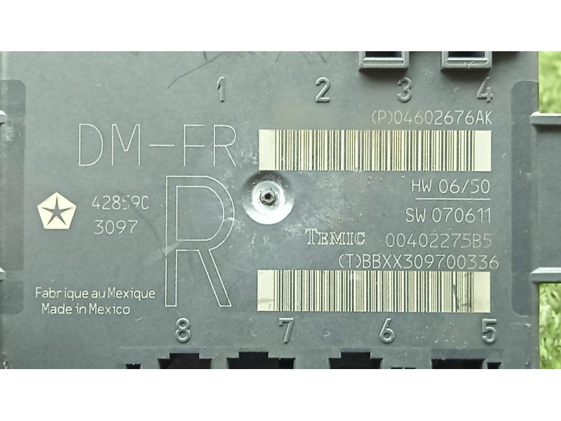 Recambio de modulo electronico para jeep cherokee (kk) 2.8 crd 4x4 referencia OEM IAM 00402275B5 - 04602676AK CHRYSLER 