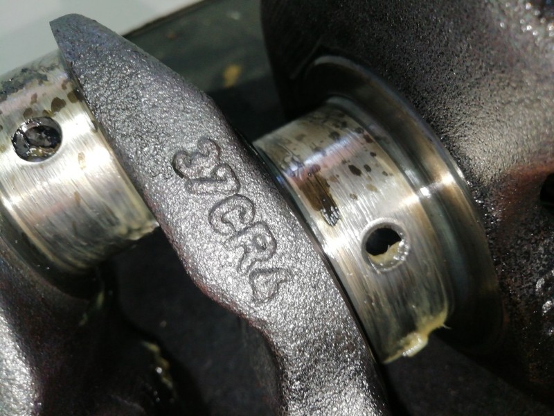 Recambio de cigueñal para mg serie 75 (rj) 2.0 16v cdt referencia OEM IAM 37CR4  