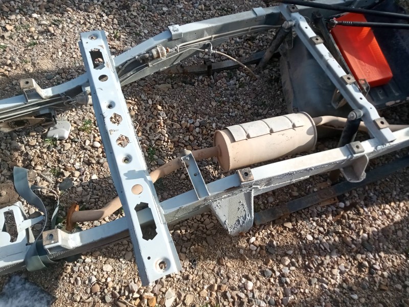 Recambio de tubo escape trasero para suzuki samurai (sj) 1.3 cat referencia OEM IAM   