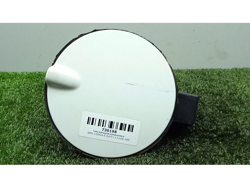 Recambio de tapa exterior combustible para opel corsa d (s07) 1.2 (l08, l68) referencia OEM IAM 468435664 BLANCA 