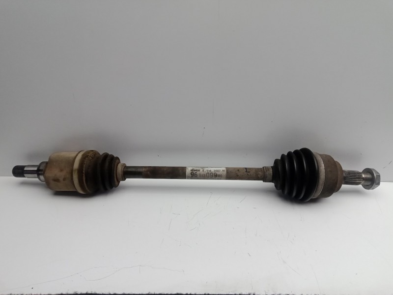 Recambio de transmision delantera izquierda para peugeot 207 1.6 16v cat referencia OEM IAM 9651309980  