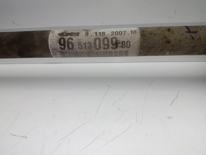 Recambio de transmision delantera izquierda para peugeot 207 1.6 16v cat referencia OEM IAM 9651309980  