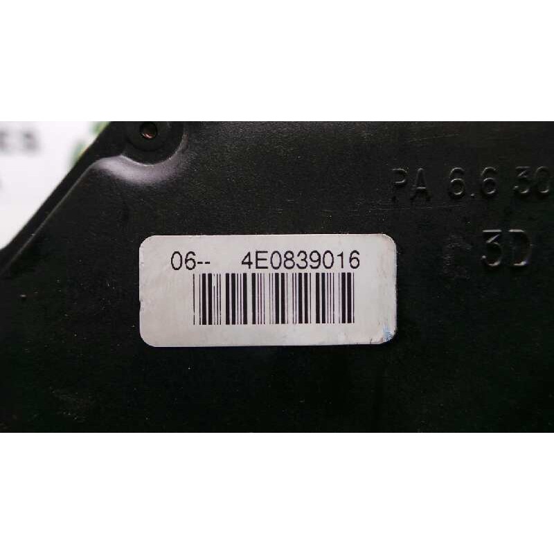 Recambio de cerradura puerta trasera derecha para audi a8 (4e2) 4.2 quattro referencia OEM IAM 4E0839016 7.PINES CONECTOR.AZUL
