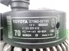 Recambio de alternador para toyota avensis (_t22_) 1.6 (at220_) referencia OEM IAM 2706002100 - 0123325012 POLEA.FIJA - 5.CANALE 2
