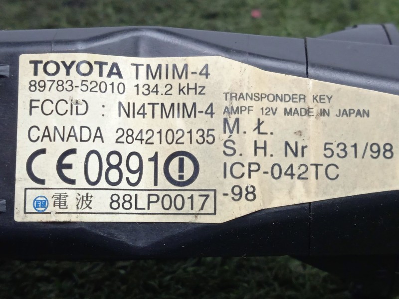 Recambio de antena para toyota rav 4 ii (_a2_) 1.8 (zca25_, zca26_) referencia OEM IAM 8978352010  