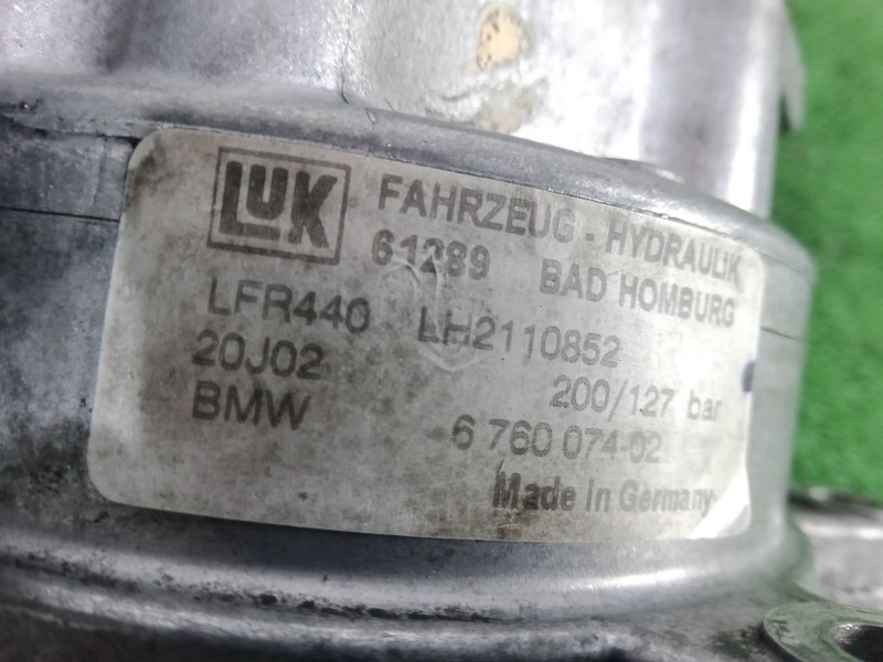 Recambio de bomba direccion para bmw 7 (e65, e66, e67) 730 d referencia OEM IAM 61289 - 676007402 LUK 200/127 BAR - 6.CANALES