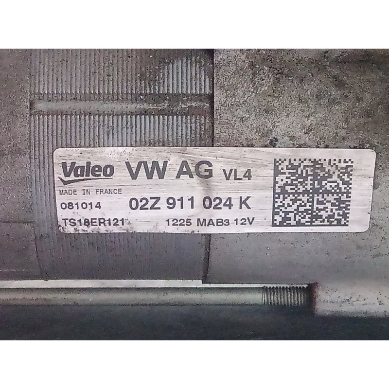Recambio de motor arranque para seat ibiza (6j5) 1.2 tdi referencia OEM IAM 02Z911024K  