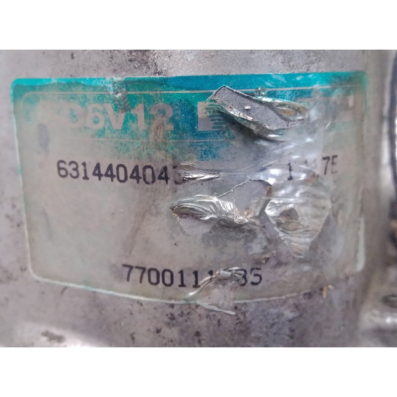 Recambio de compresor aire acondicionado para renault clio ii fase i (b/cbo) 1.9 diesel referencia OEM IAM 1417E-7700111235 SAND