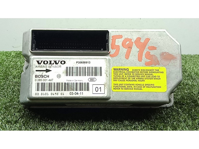 Recambio de centralita airbag para volvo xc90 2.4 diesel cat referencia OEM IAM 0285001447 - P30658913 - 030101069001 BOSCH 