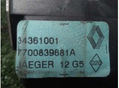 Recambio de mando luces para renault twingo (co6) 1.2 referencia OEM IAM 7700839681A-34361001 CON.CLAXON  2