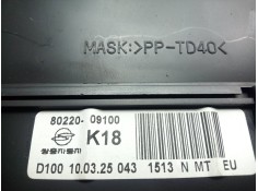 Recambio de cuadro instrumentos para ssangyong kyron 2.0 xdi referencia OEM IAM 8022009100 - K18  2.CONECTORES 2