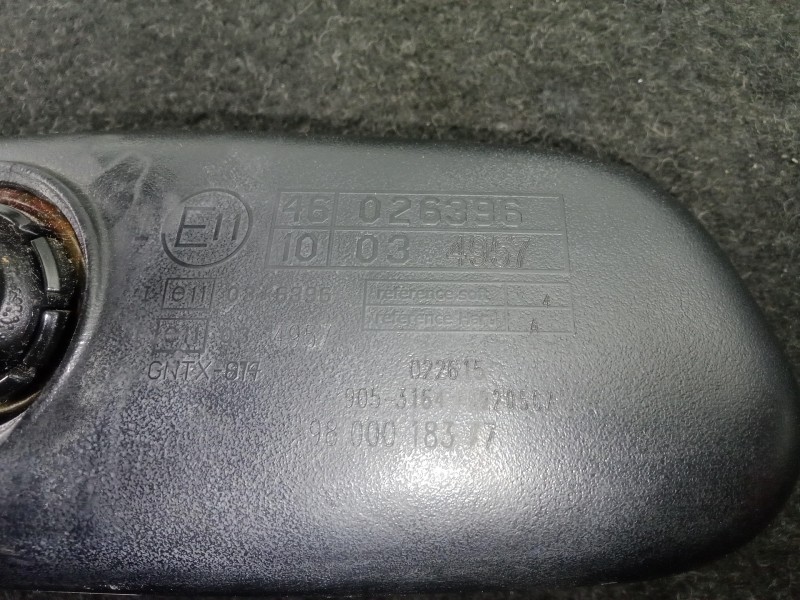 Recambio de espejo interior para peugeot 308 1.6 16v e-hdi fap referencia OEM IAM 9800018377-9053164100205C7-46026396-10034957 1