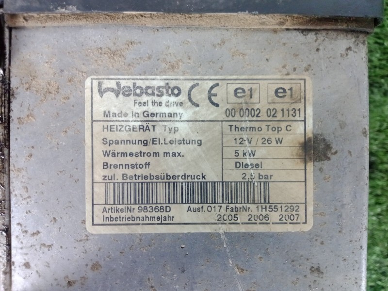 Recambio de calentador calefaccion para chrysler voyager (rg) 2.5 crd cat referencia OEM IAM 000002021131 - 66724B  