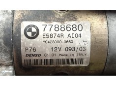 Recambio de motor arranque para bmw 3 touring (e46) 330 d referencia OEM IAM 7788680 - E5874R - MS428000 DENSO 11.DIENTES - 12V 2