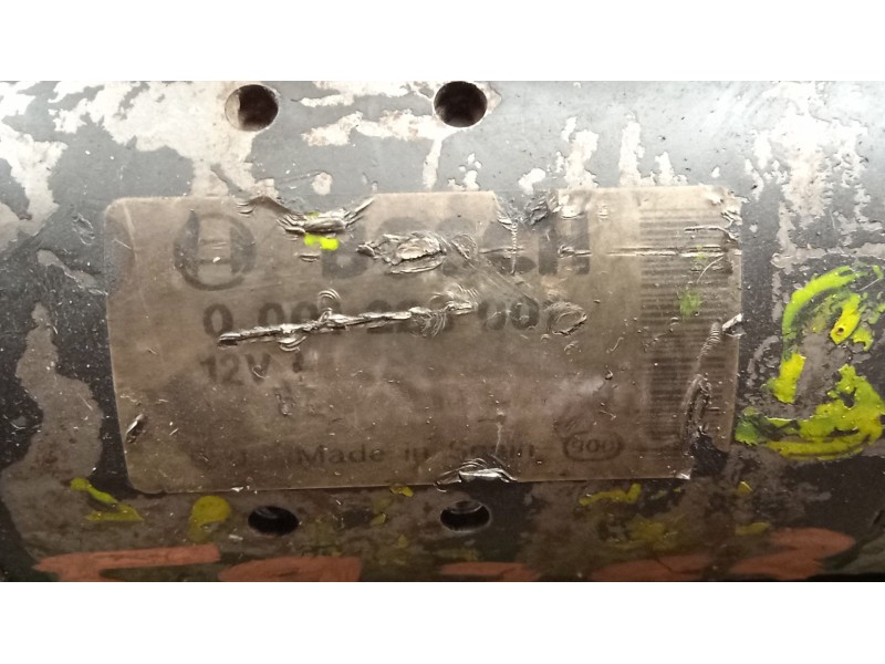 Recambio de motor arranque para peugeot boxer furgoneta (230l) 2.5 d referencia OEM IAM  BOSCH 9.DIENTES