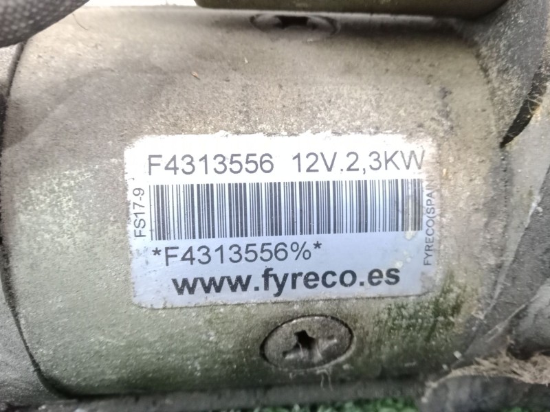 Recambio de motor arranque para renault mascott 3.0 diesel referencia OEM IAM F4313556 FYRECO 9.DIENTES