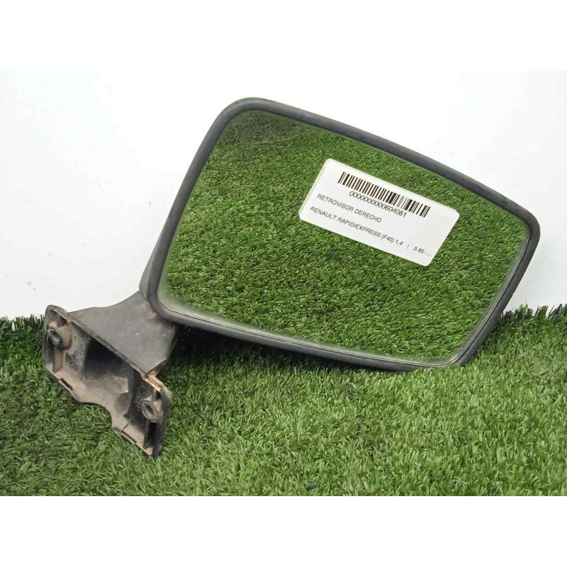 Recambio de retrovisor derecho para renault rapid/express (f40) 1.4 referencia OEM IAM  2.SERIE - MANUAL NEGRO.PLASTICO