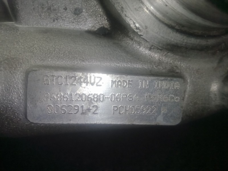 Recambio de turbocompresor para mazda 3 (bl) 1.6 mzr cd (bl14) referencia OEM IAM 9686120680 - 8062912  GARRETT