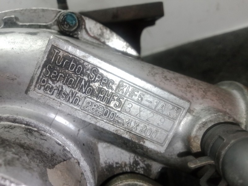 Recambio de turbocompresor para kia carnival ii 2.9 crdi cat referencia OEM IAM 282004X300 - RHF53X29  