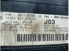 Recambio de centralita check control para citroën c5 berlina 2.0 hdi referencia OEM IAM 9651197580-9651196880-BSIJ0300 BSIJ0300  2