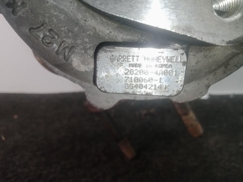 Recambio de turbocompresor para hyundai h 1 2.5 crdi cat referencia OEM IAM 282004A001  