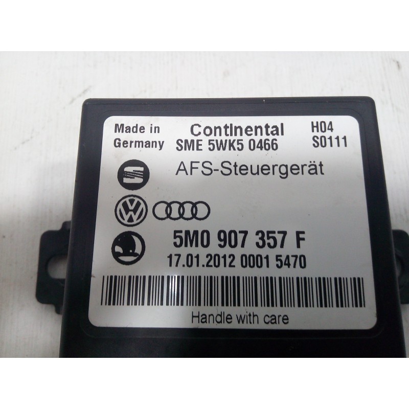 Recambio de centralita luces para volkswagen passat cc (357) 2.0 tdi referencia OEM IAM 5M0907357F-5WK50466  