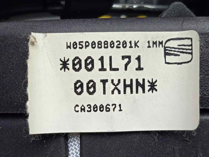 Recambio de airbag delantero izquierdo para seat altea (5p1) 1.9 tdi referencia OEM IAM CA300671 - W05P0880201K  