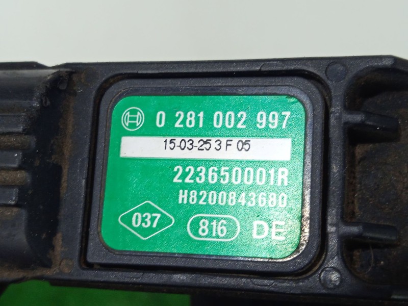 Recambio de tubo presion turbocompresor para renault scenic iii 1.5 dci diesel referencia OEM IAM 0281002997 - 223650001R  