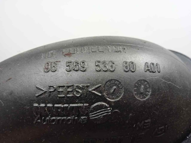 Recambio de tubo presion turbocompresor para peugeot 308 1.6 16v hdi referencia OEM IAM 9656953980 RIGIDO 