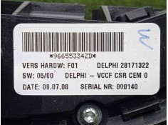 Recambio de mando volante para citroën c5 berlina 2.0 hdi fap cat (rhr / dw10bted4) referencia OEM IAM 96655334ZD - 28171322   2
