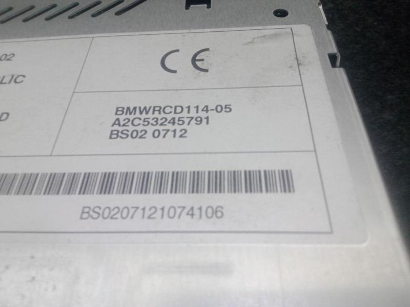 Recambio de sistema audio / radio cd para bmw x3 (e83) 2.0 i referencia OEM IAM 6512914671002 - 13264010  