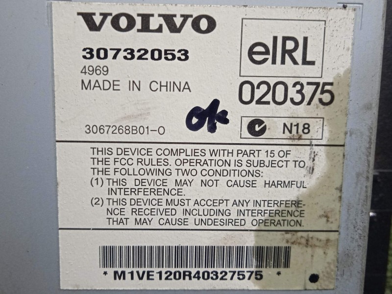 Recambio de sistema audio / radio cd para volvo s40 berlina 2.0 diesel cat referencia OEM IAM   