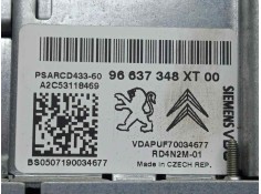 Recambio de sistema audio / radio cd para citroën c4 picasso 1.6 16v hdi fap referencia OEM IAM 96637348XT   2