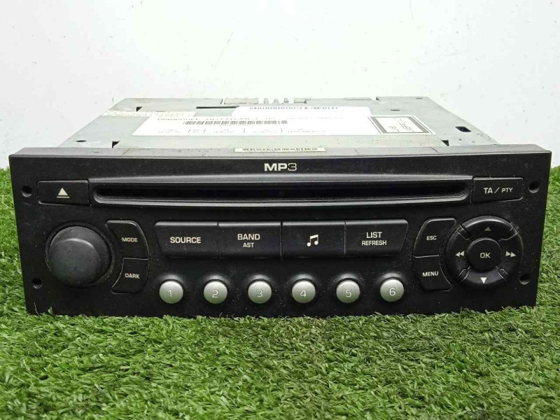 Recambio de sistema audio / radio cd para peugeot 307 break/sw (s2) 1.6 hdi referencia OEM IAM 9664770077  