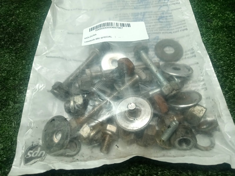 Recambio de moldura para yamaha 250 special referencia OEM IAM   TORNILLERIA EXTERIOR
