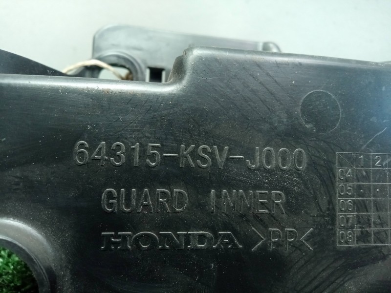 Recambio de moldura para honda forza 250 250 c.c referencia OEM IAM 64315KSVJ000  