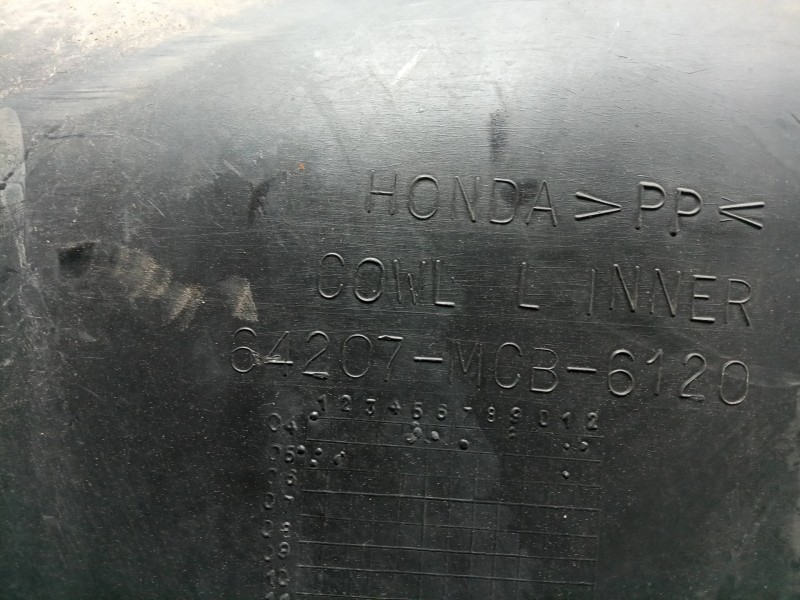 Recambio de moldura para honda transalp/africa twin/varadero referencia OEM IAM 64207MCB6120  