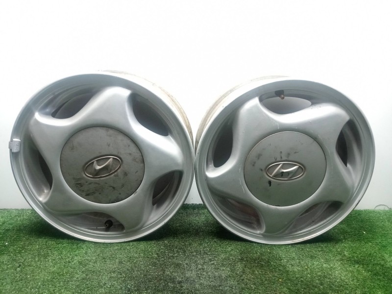 Recambio de juego llantas para hyundai s coupe (slc) 1.5 i referencia OEM IAM 5291023600 14´´PULGADAS 